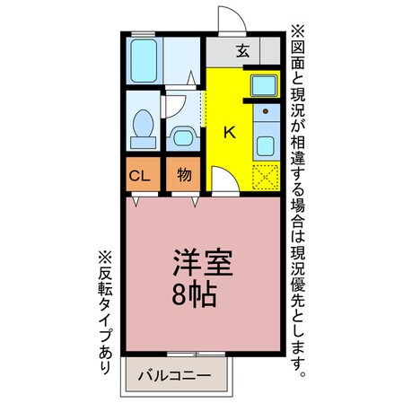 スターフィールド１番館の物件間取画像